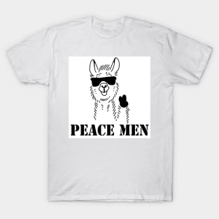 Lama peace men T-Shirt